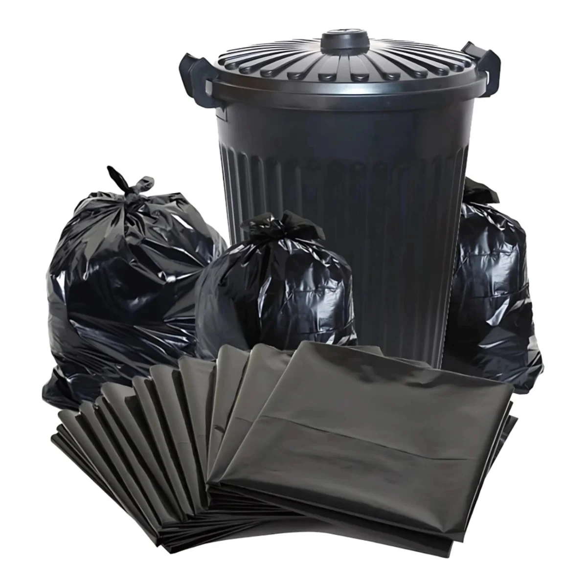 Saco de Lixo 100 Litros com 100 Unidades