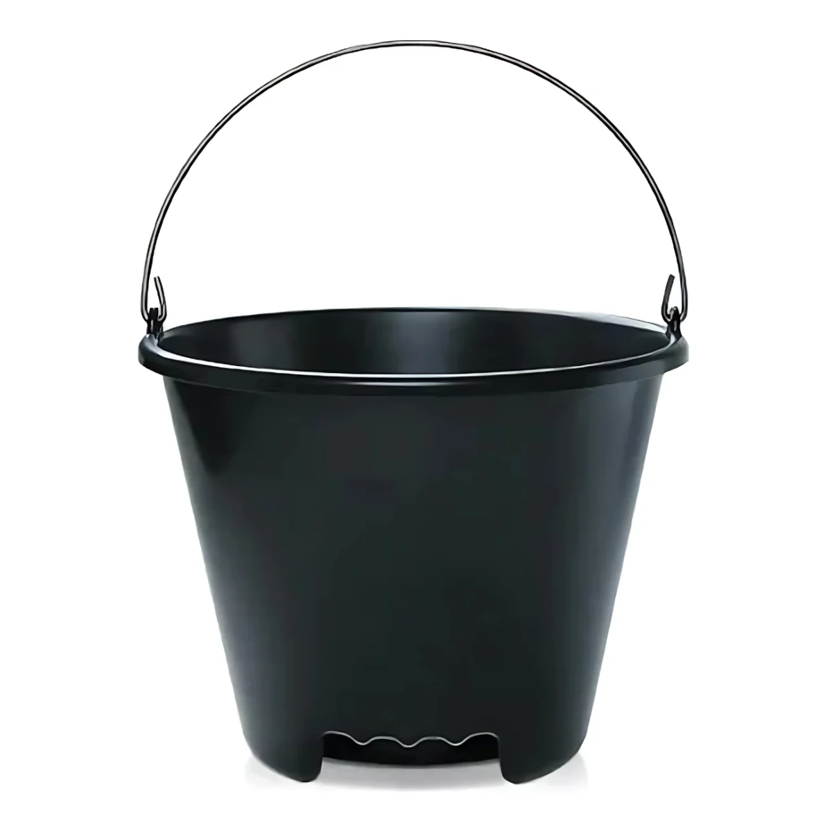 Balde preto 12 litros