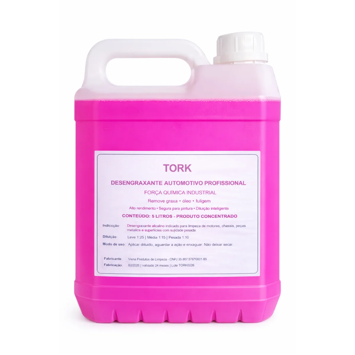 Desengraxante Alcalino Tork 5 litros
