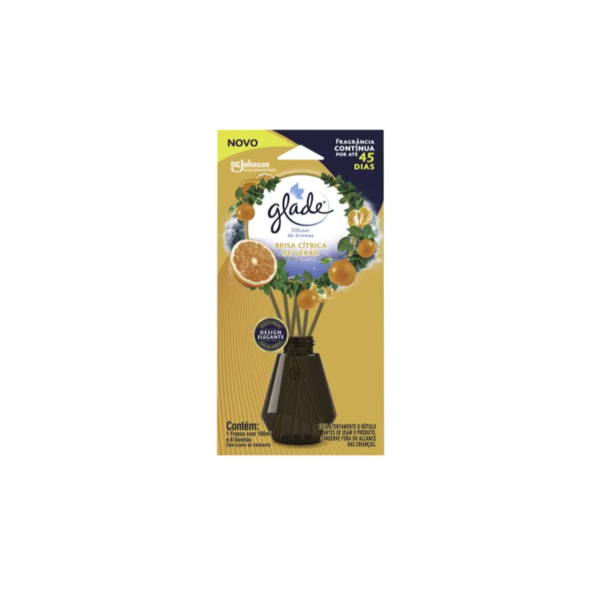 Difusor Glade Brisa Cítrica 100ml