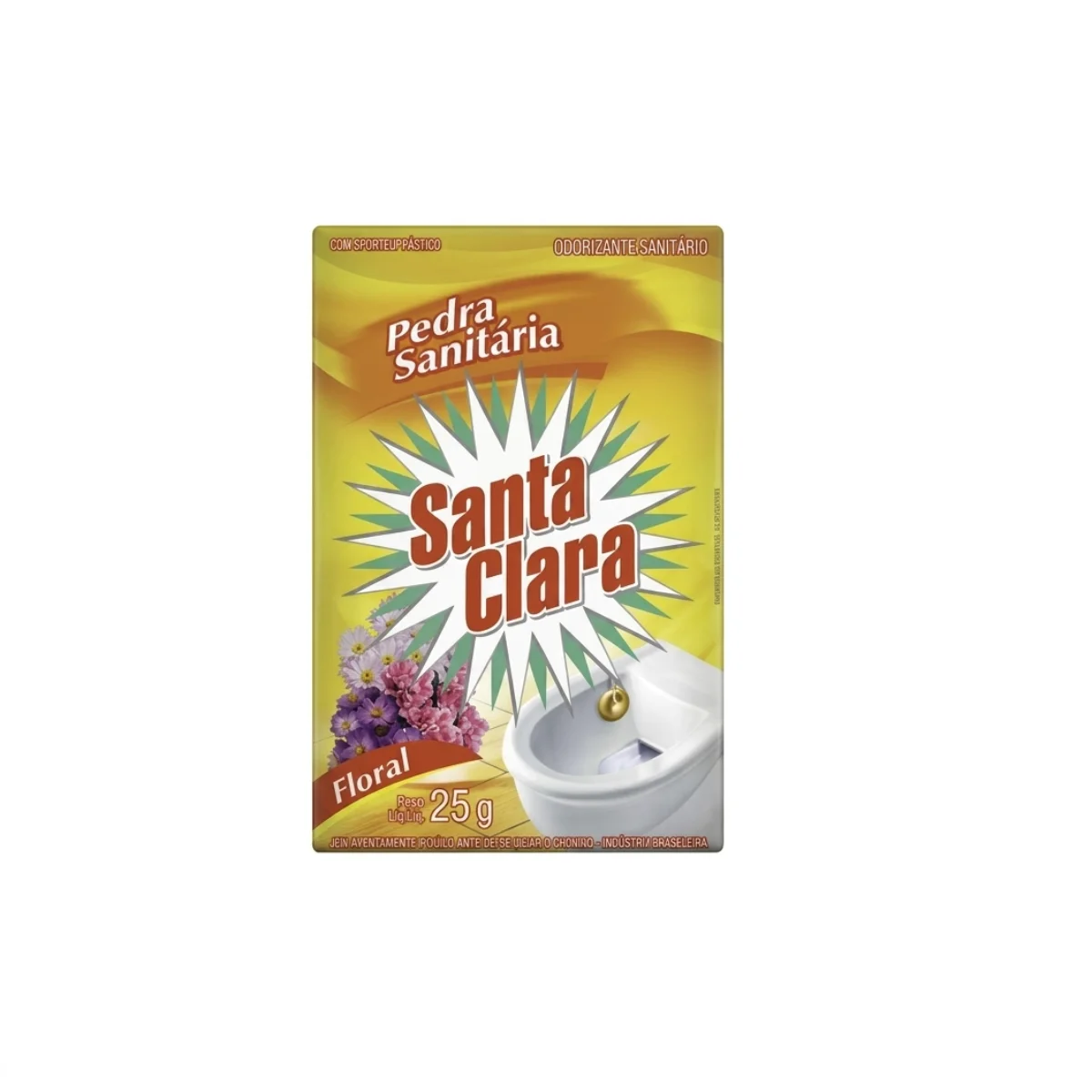 Desodorizador Sanitário Santa Clara Floral 25g